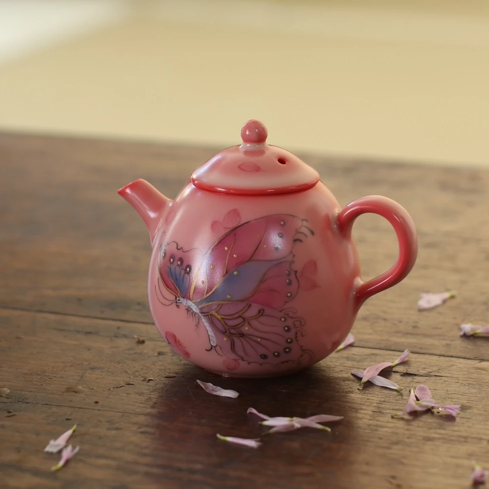 【李辉熠】粉黛佳人-蝴蝶壶150ml