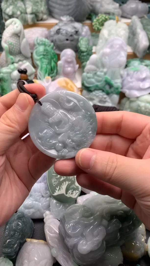 吊坠(不含链)未镶嵌翡翠1