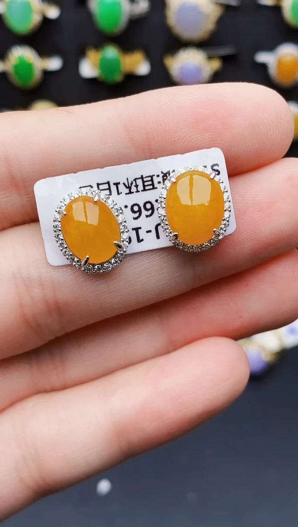 银S925镶嵌戒指翡翠不****^7197