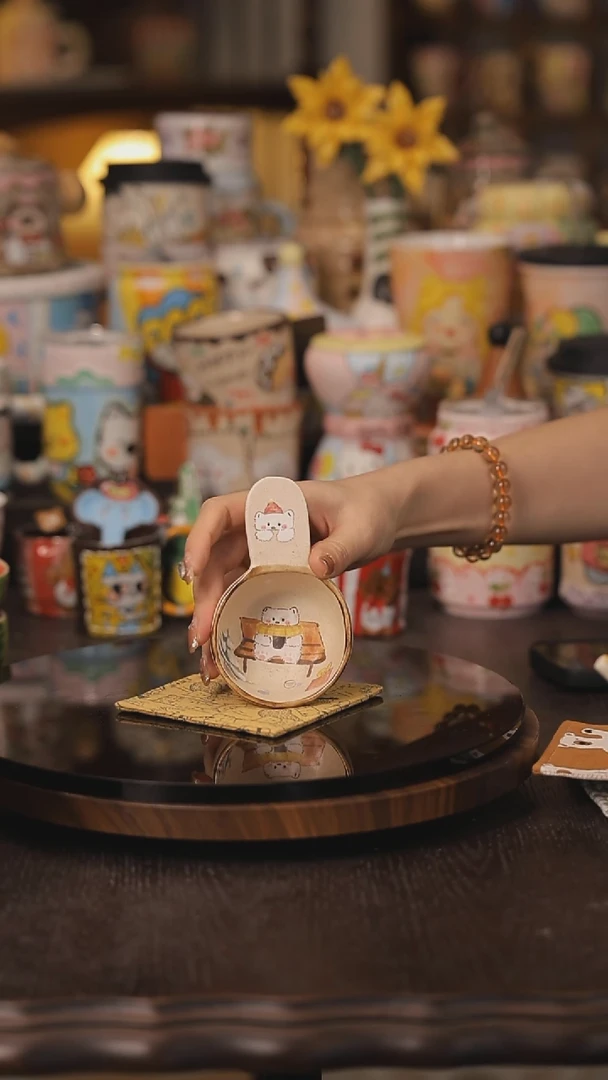 景德镇釉下彩绘设计师款式陶瓷