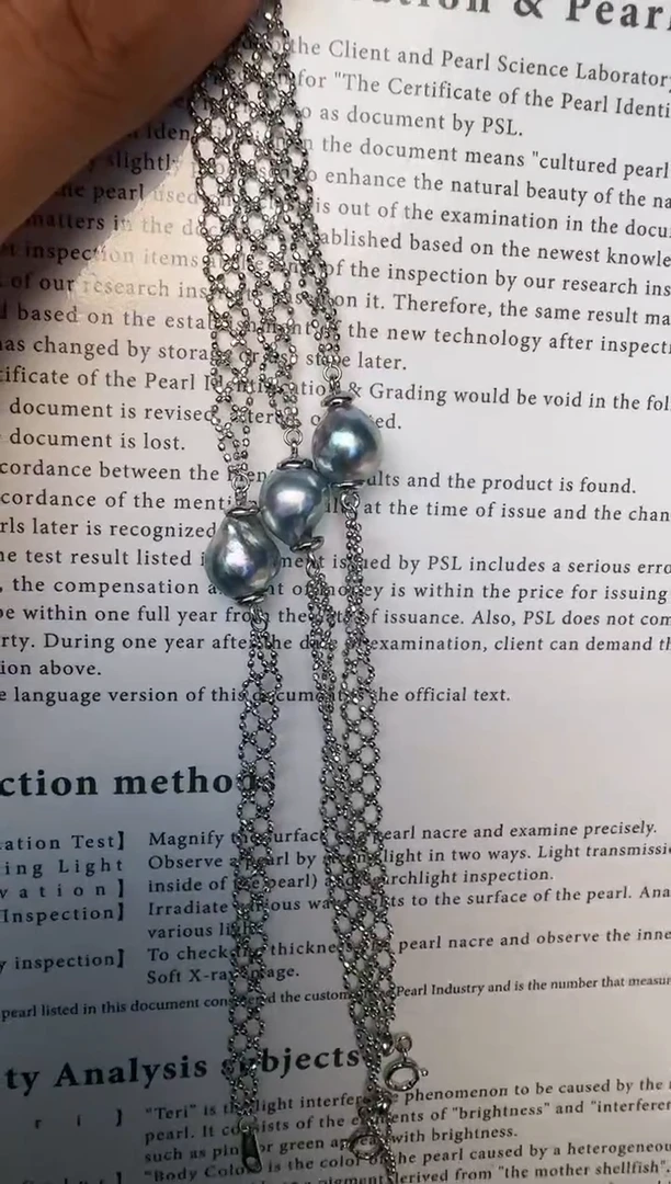 海水珍珠银S925镶嵌手链巴洛克多样性发其一