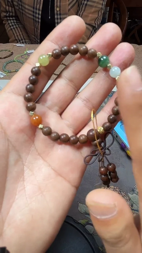 未镶嵌手链翡翠手串