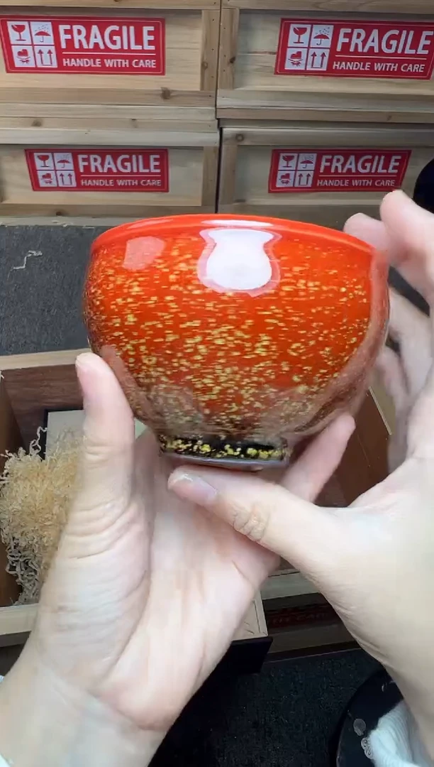 茶盏锦上花 将军 建窑建盏主人杯