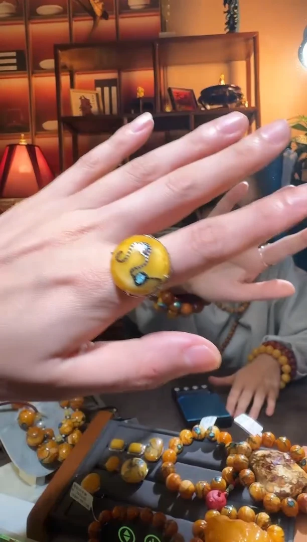 蜜蜡颈饰银S925镶嵌9264选择多样性发货其中一件