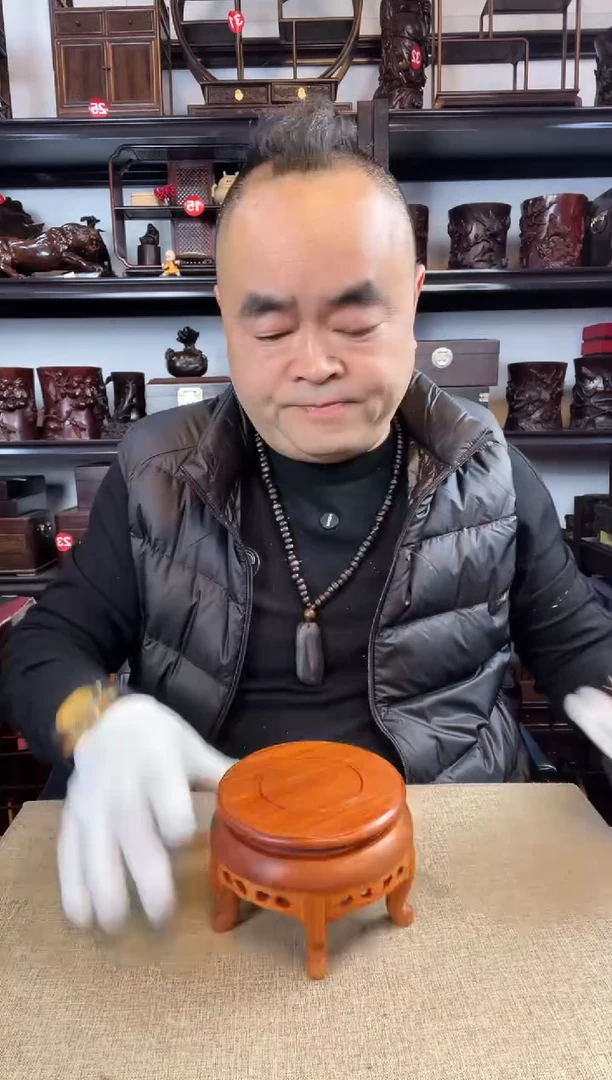 木老李红木工艺品黄2696