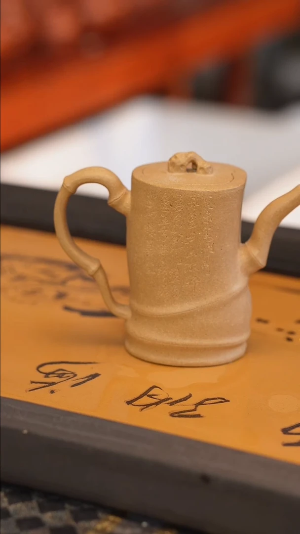 茶壶紫砂原矿手工制作