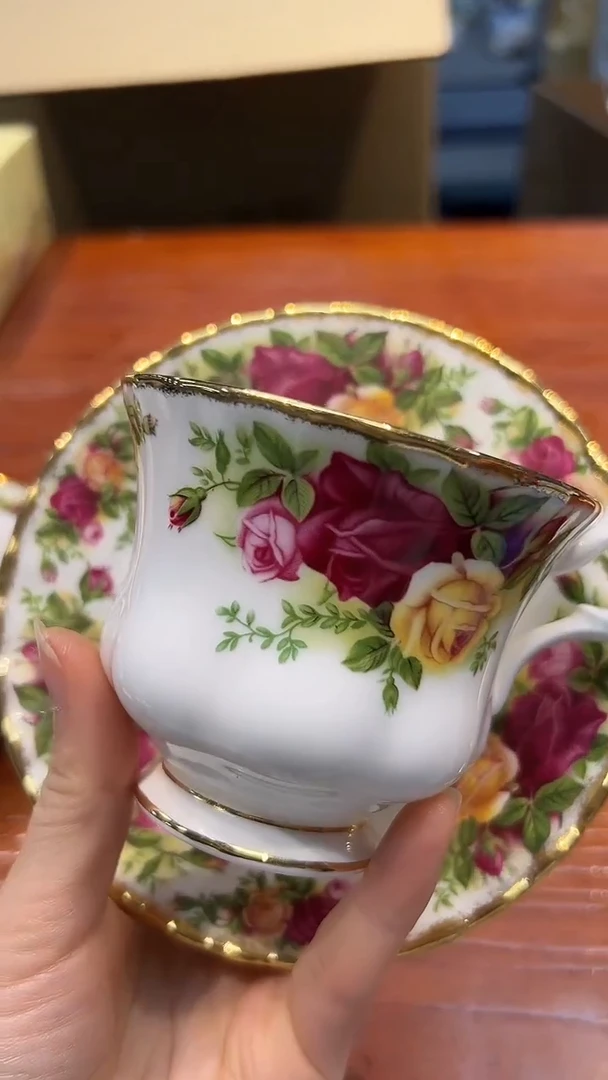瓷片299小阿朵进口瓷器