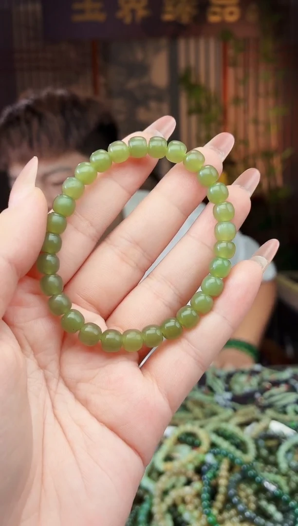 和田玉未镶嵌颈饰拍一发一