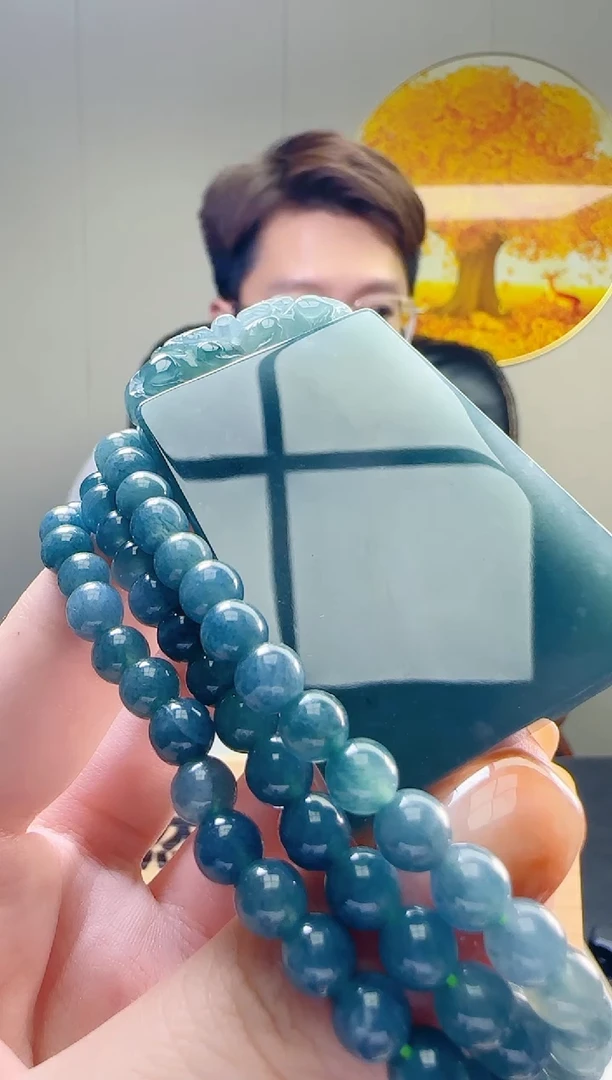 颈饰未镶嵌翡翠多样性随机发其一