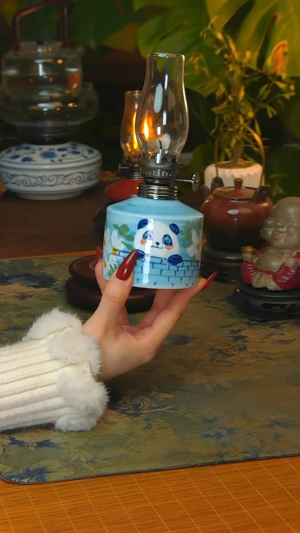 【闪购商品】景德镇陶瓷灯摆件