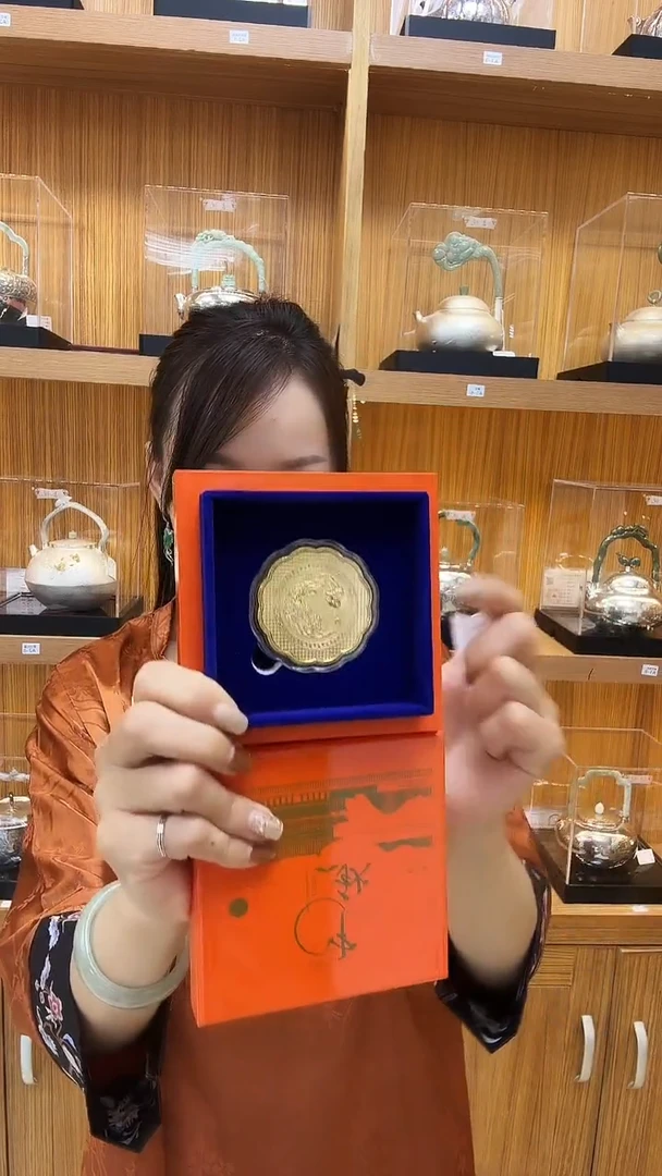 古悦足银999摆件