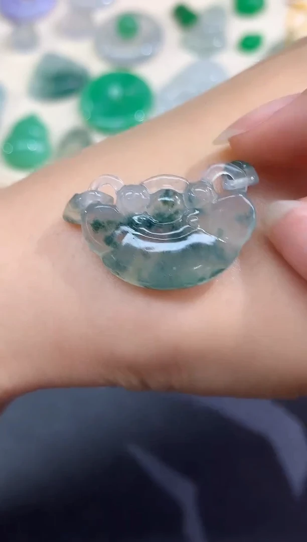 未镶嵌定制翡翠毛货翡翠|5800