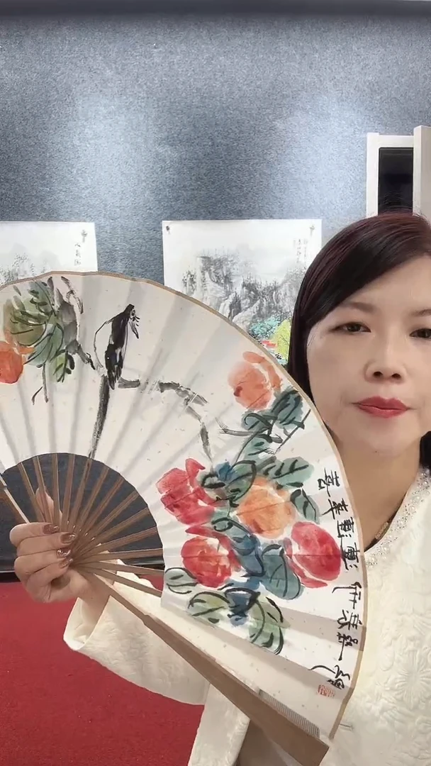 国画桑学飞/国画/扇面