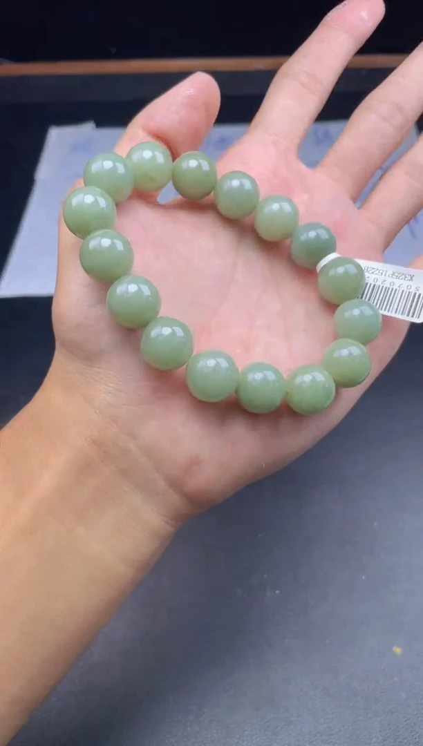 未镶嵌定制翡翠珠串卡13.2