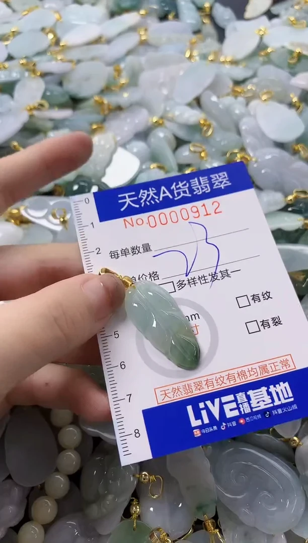 颈饰未镶嵌翡翠天然A货翡翠