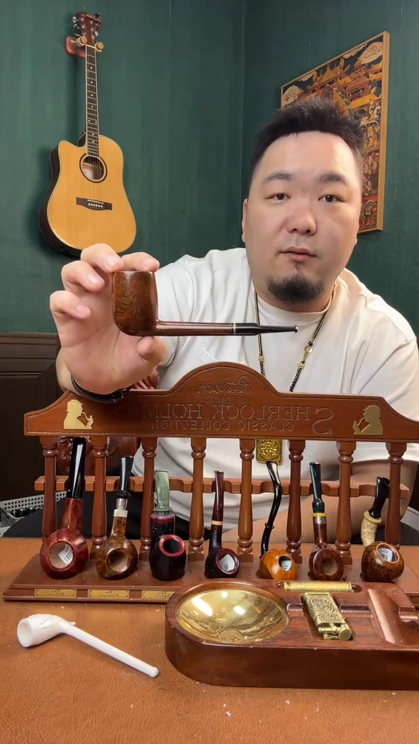 石楠木木雕款意大利进口石楠木烟斗