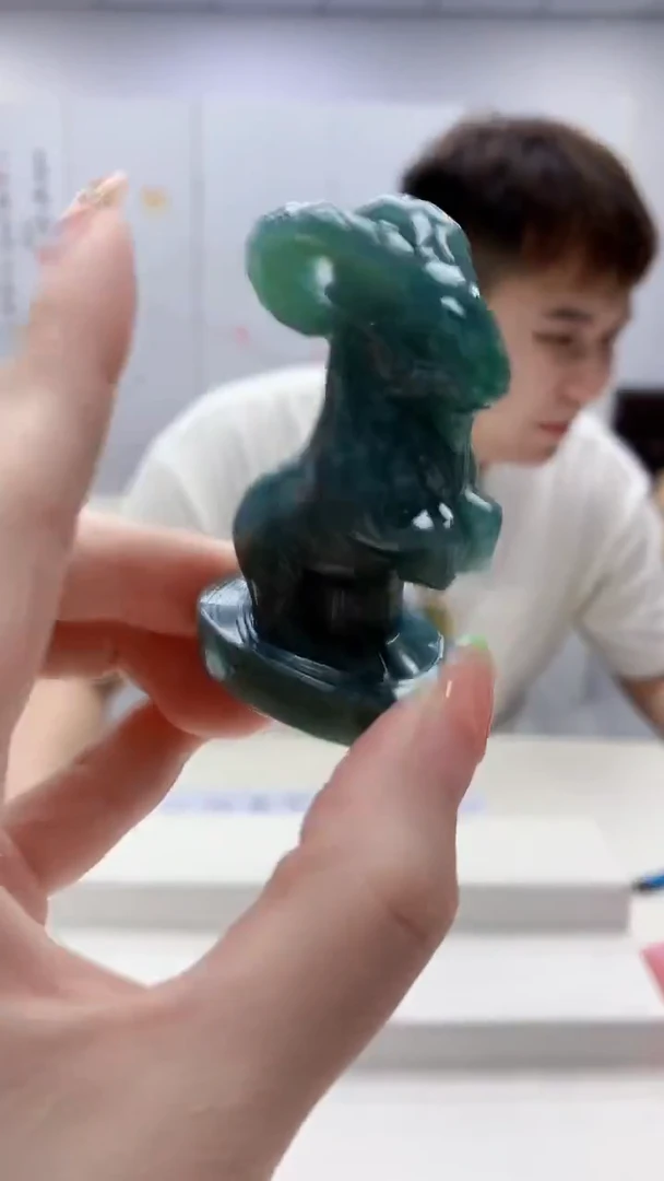 未镶嵌定制翡翠4868ry-毛货挂件108