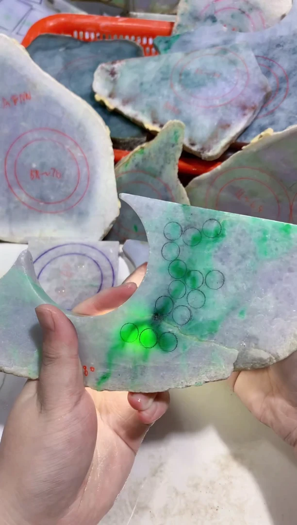 裸石翡翠0王0翡翠珠宝346