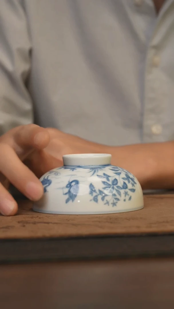 瓷片柴窑青花破价福利