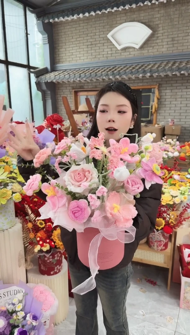 非遗手工定制花束，孤品清仓！！