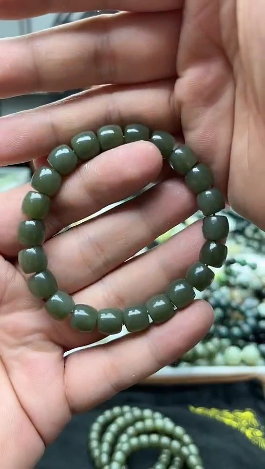 手串未镶嵌和田玉花土沟10