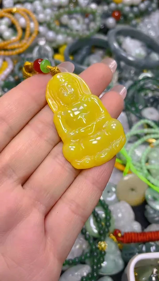 颈饰未镶嵌翡翠/P/翡翠A货，一件也是批发价