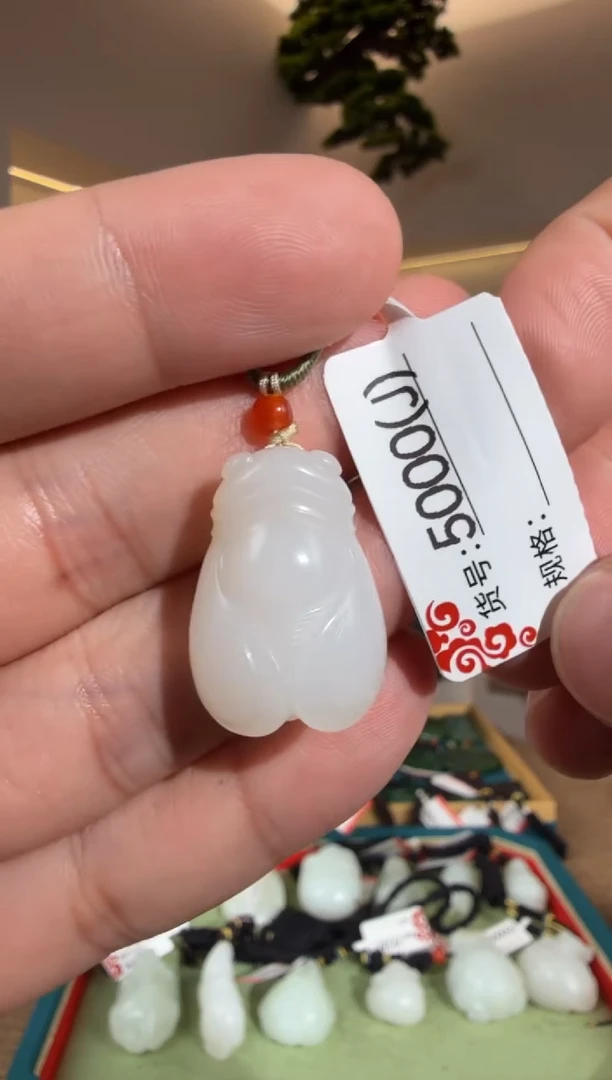 颈饰未镶嵌和田玉J