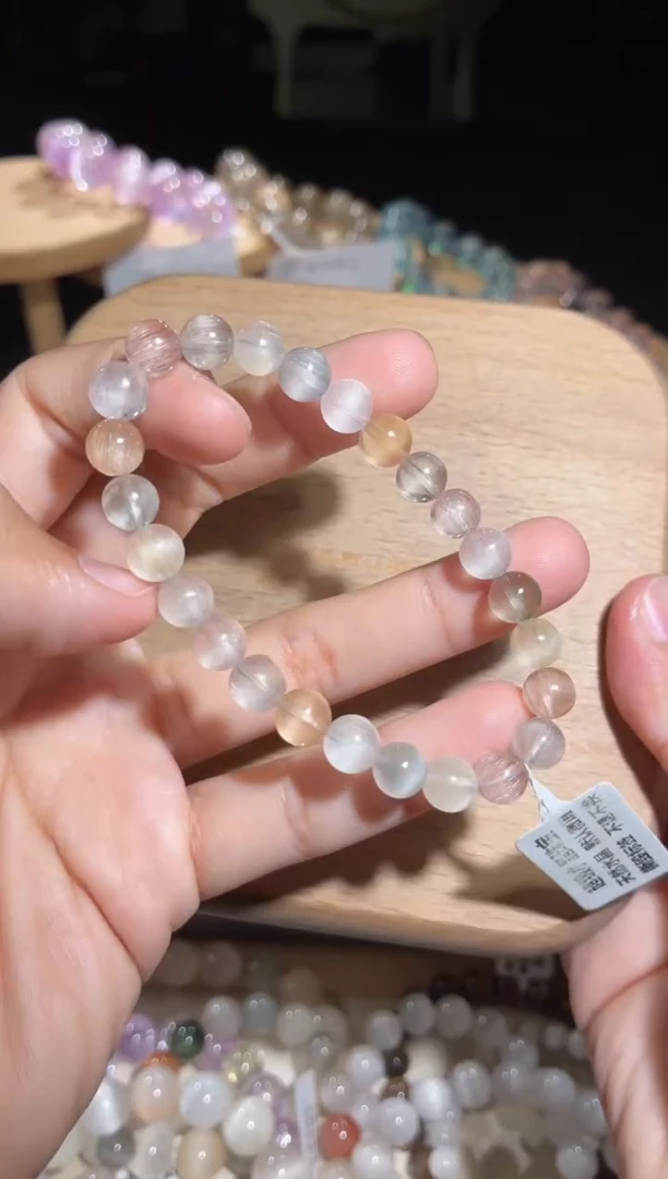 未镶嵌手链水晶98号多样性发一C7+