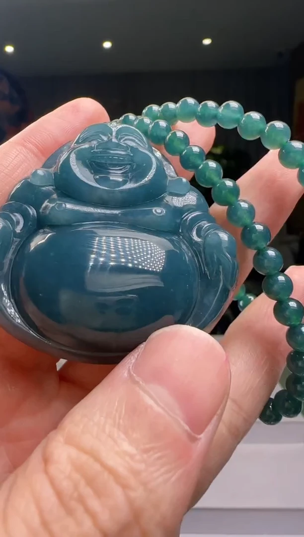 翡翠未镶嵌吊坠(赠链)DY@@960Q3J17153