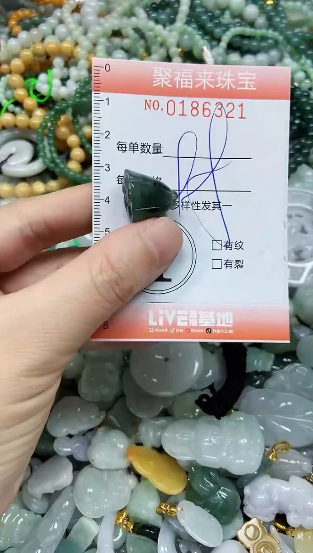 翡翠未镶嵌颈饰闪购0186321