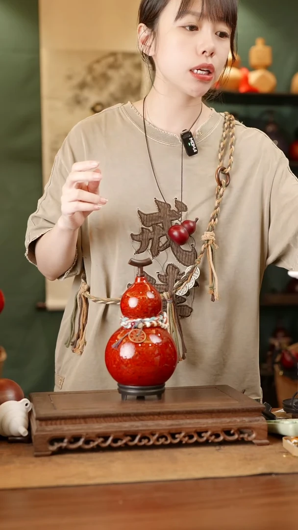 263号精品天然大漆酒葫芦一物一拍~
