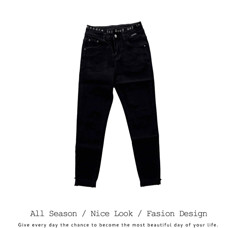 440   高街时尚设计师水洗潮流做旧复古休闲美式牛仔裤  款号#018