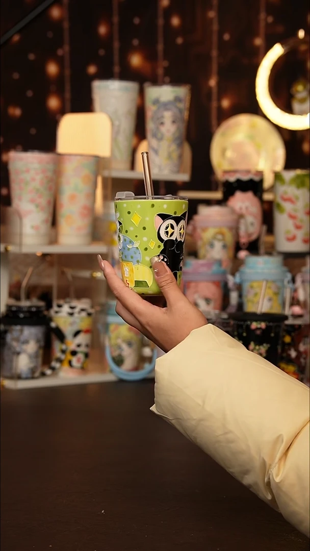 (玉泥）景德镇手工手绘文创陶瓷杯