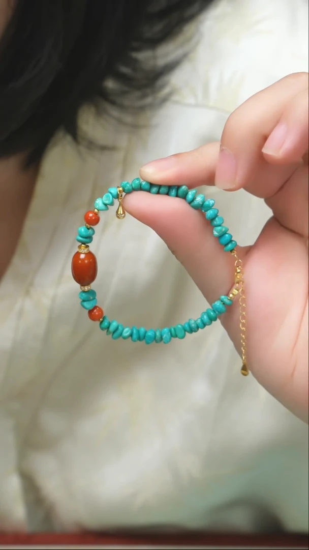 未镶嵌绿松石珠宝奇石