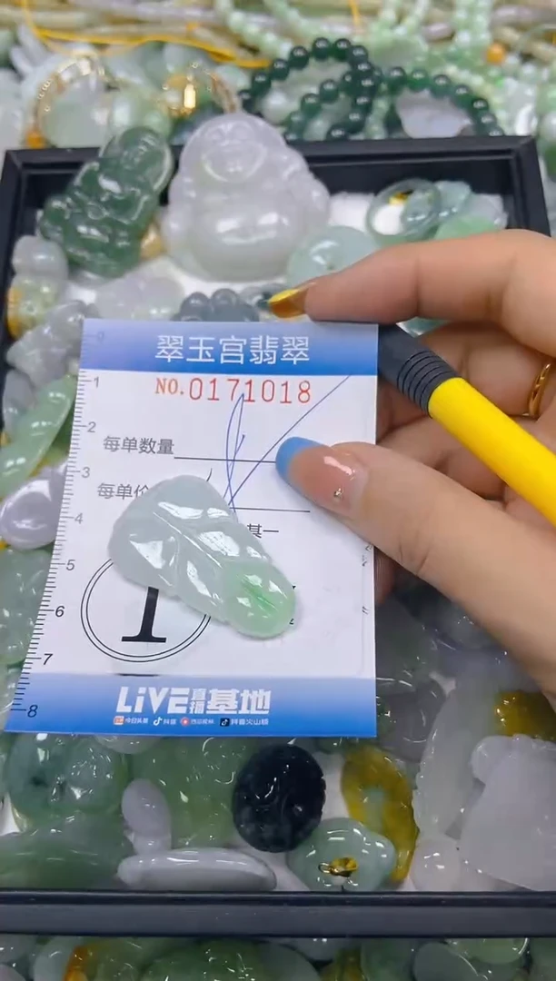 翡翠未镶嵌颈饰闪购0171018
