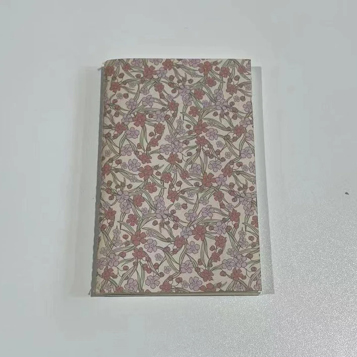 红色紫色花朵组合繁花本记事本