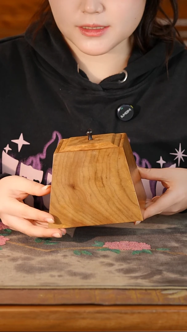 金丝楠乌木黄料茶叶罐