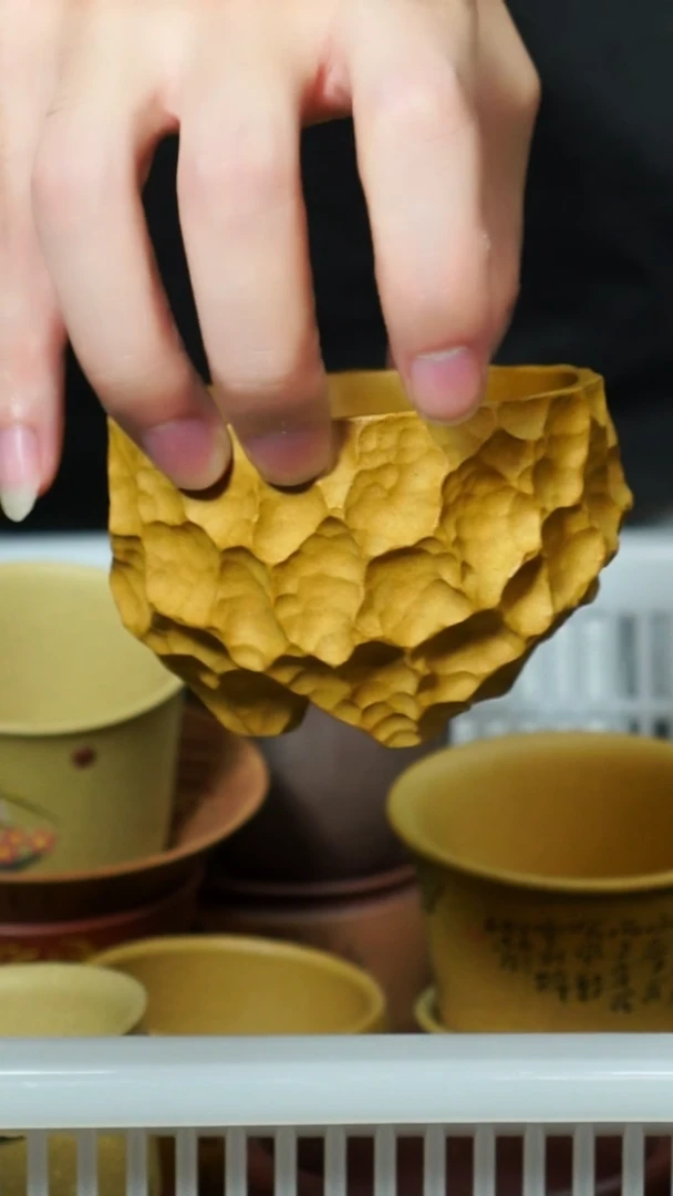 茶杯紫砂南柯记全手刻杯