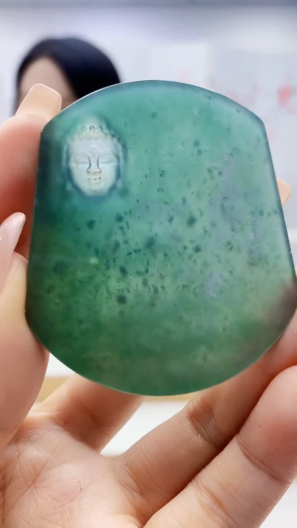 未镶嵌定制翡翠3495ty-毛货挂件97