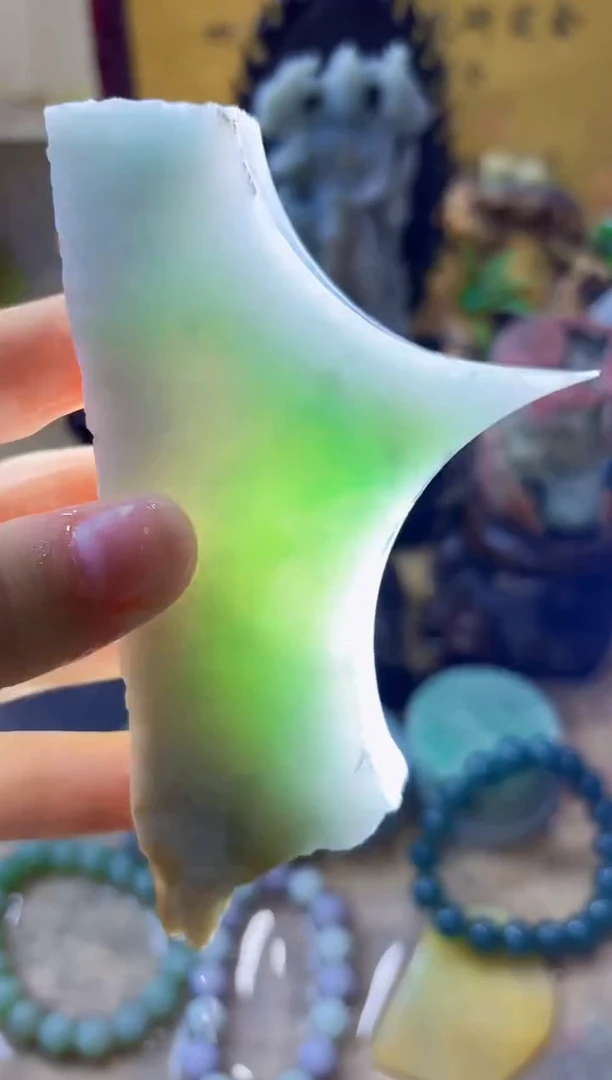 未镶嵌挂件翡翠A货小璀4803