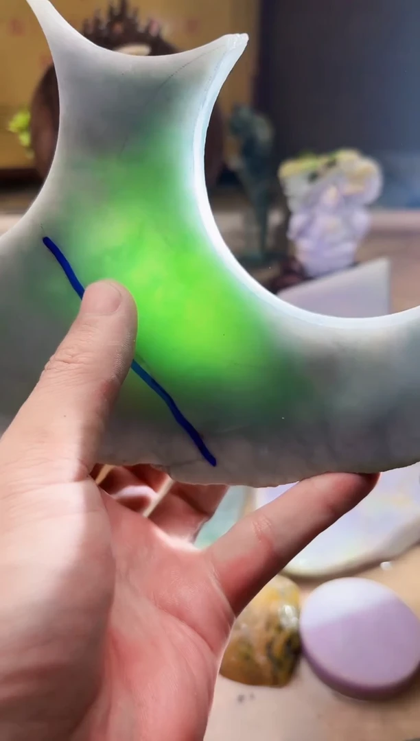 翡翠挂件未镶嵌A货张麦1821