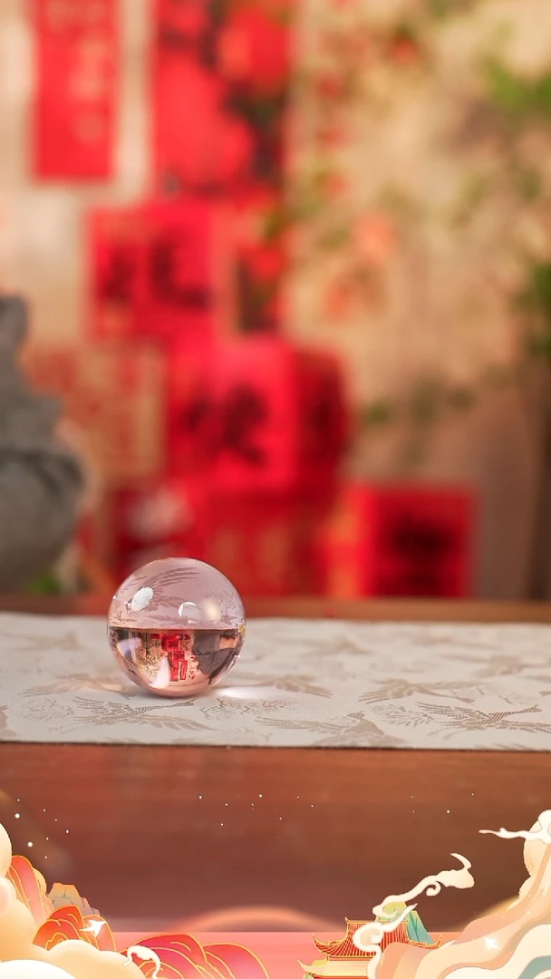 【闪购商品】3号水晶球摆件（60）粉色