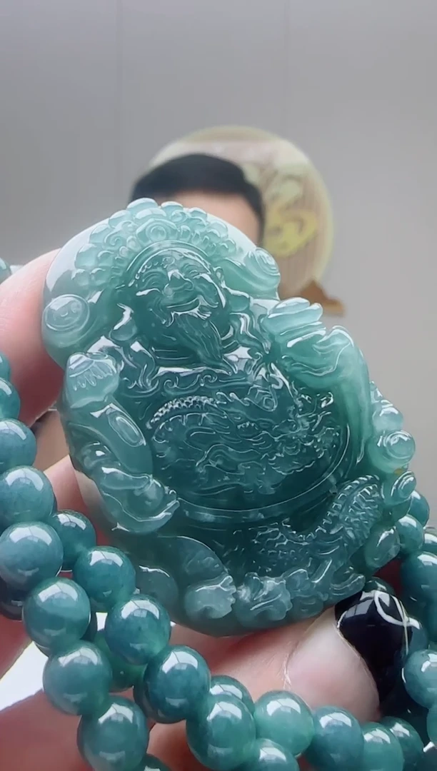 颈饰未镶嵌翡翠天然A货翡翠  多样性发其一
