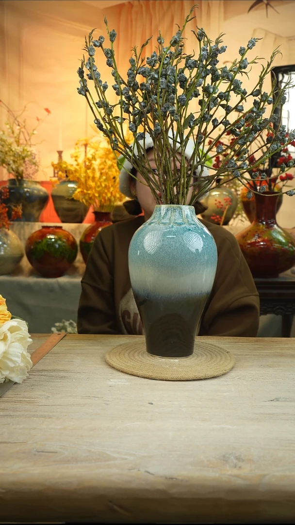 高28口7高温陶瓷花瓶