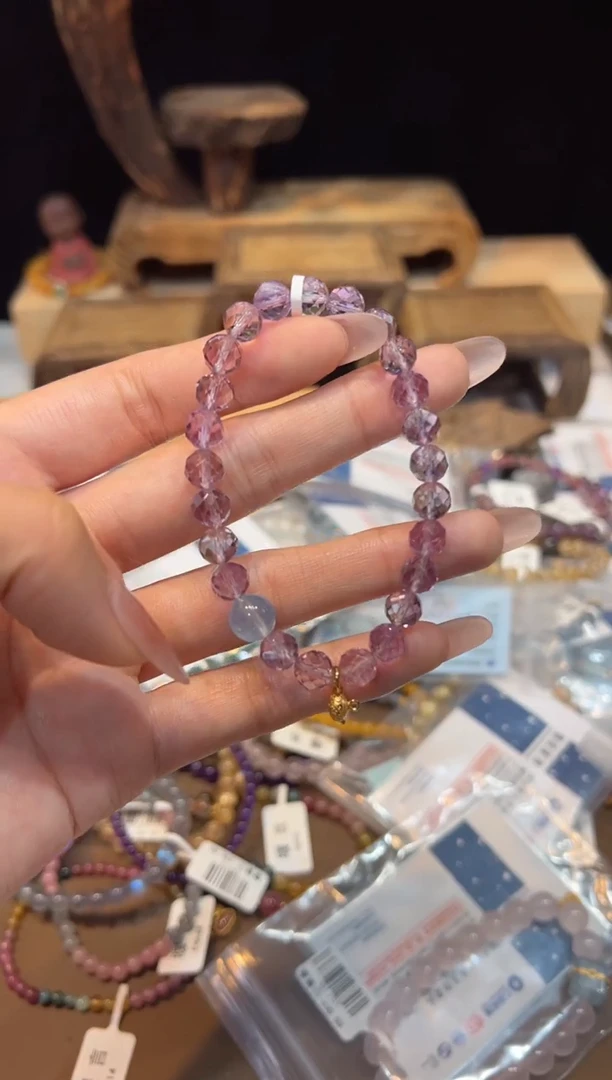 水晶手链未镶嵌手饰@@F5063