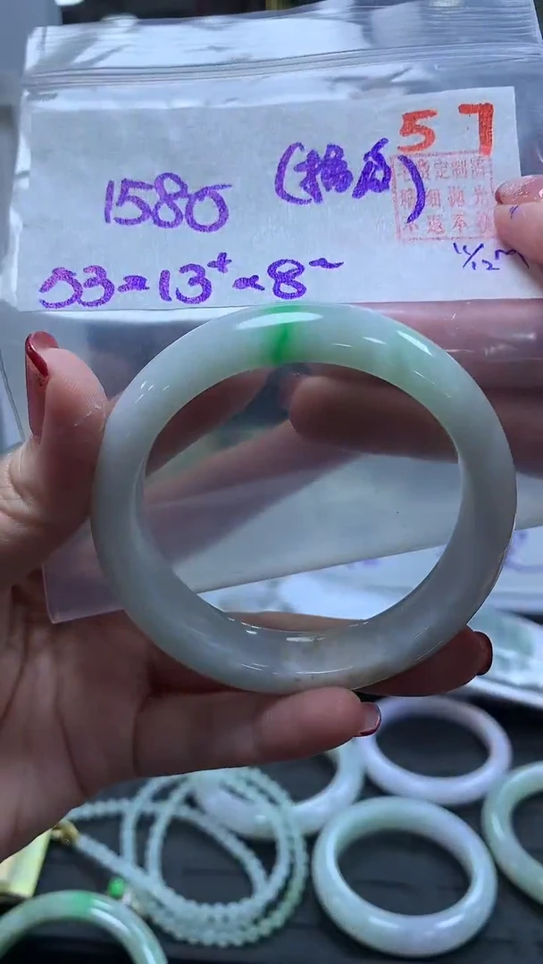 未镶嵌定制翡翠57毛货需精细抛光多样性发1件1580元（橘皮）