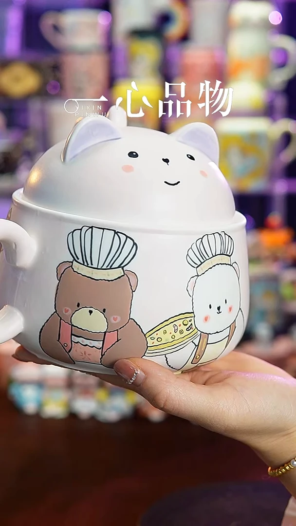 杯子瓷A120景德镇手工手绘杯子摆件
