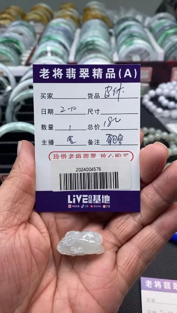 【闪购商品】翡翠颈饰未镶嵌//2024004576