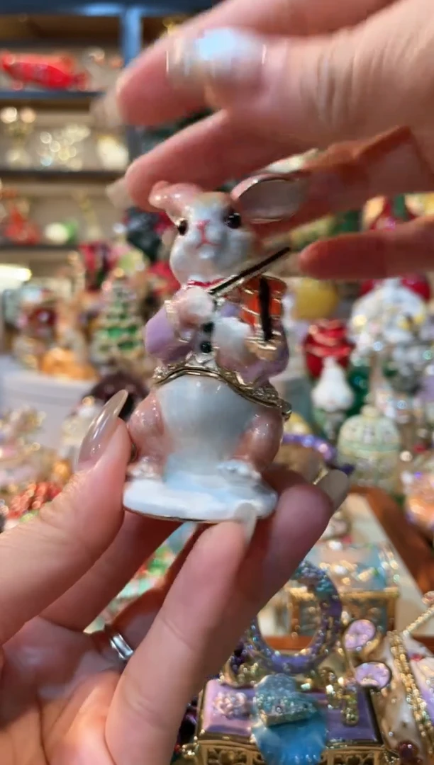 【闪购商品】精致珐琅彩首饰盒