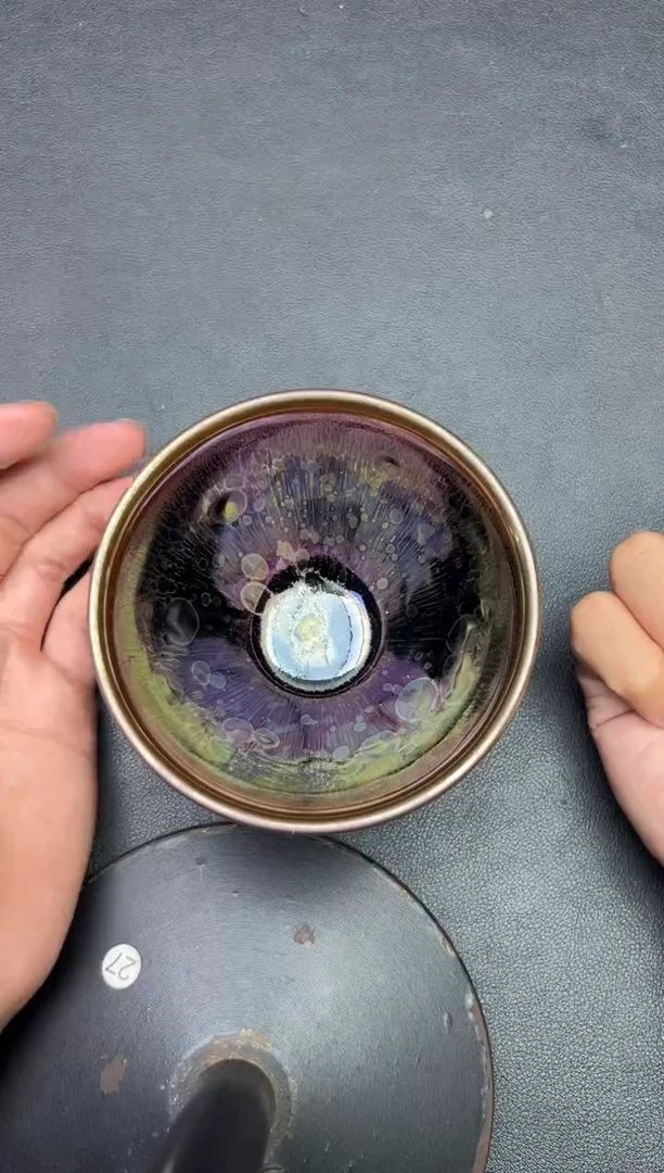 茶盏曜变大宗师-徐长和老师作品